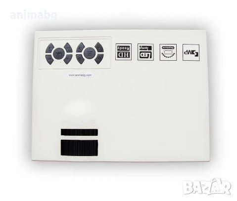 ANIMABG Мултимедиен HD LED UC68 проектор с WiFi FULL HD 1920x1080 1800 lm, снимка 5 - Плейъри, домашно кино, прожектори - 44058658