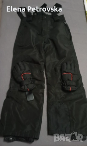 Ски панталон 122-128 + ръкавици 