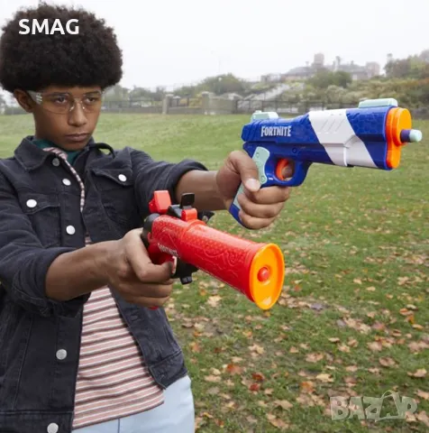 Пистолет Nerf Fortnite Dual Pack - Hasbro S_1226579, снимка 2 - Други - 48064243