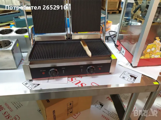 Професионални хот-дог машини с 4 шиша и стъклена вана! Чисто нови! Супер цена 489лв/250,02€ с ДДС, снимка 11 - Обзавеждане за заведение - 48400006