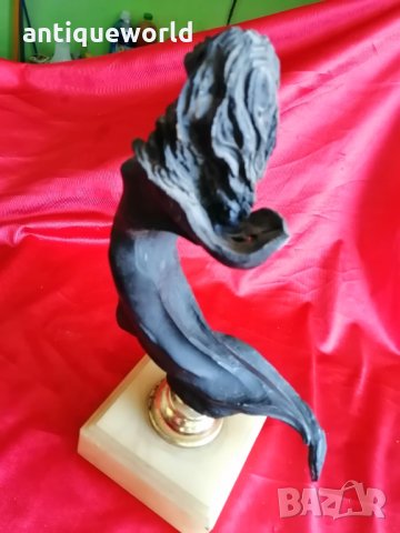 Уникална Авторска Пластика ,Статуя Фигура, снимка 3 - Антикварни и старинни предмети - 35516604