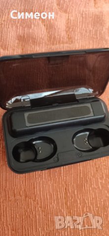 Безжична слушалка F9 TWS Bluetooth V5.0 с микрофон,шумоподтискане, снимка 7 - Безжични слушалки - 40807474