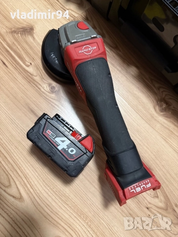 Milwaukee Fuel Ъглошлайф, снимка 3 - Други инструменти - 52465429