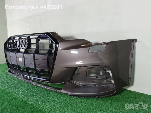 предна броня с решетка Audi A6 C8 Allroad 2018-2024 г. #1072V .  4K0807437H, снимка 2 - Части - 51712693