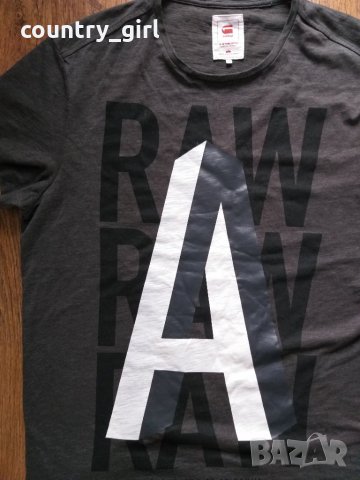 g-star wyllis - страхотна мъжка тениска КАТО НОВА , снимка 3 - Тениски - 28862162