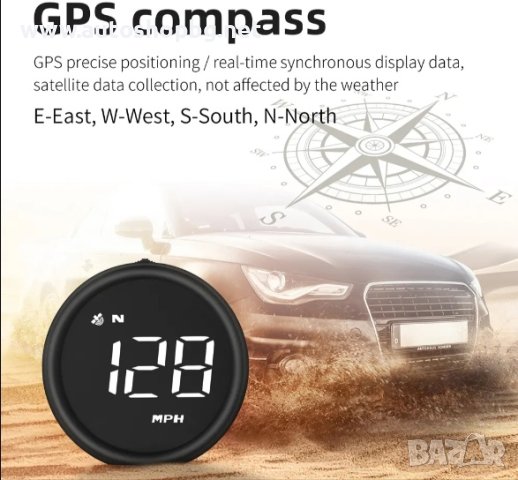 Автоматичен Head-up дисплей Универсално табло за превозно средство Индикатор за скорост HD Car HUD G, снимка 5 - Аксесоари и консумативи - 44082646