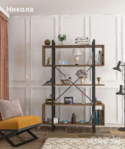 Метална библиотека Roma