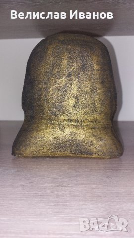 Бюст на египетски фараон. Неизвестен материал. Отлично състояние., снимка 7 - Колекции - 43187954