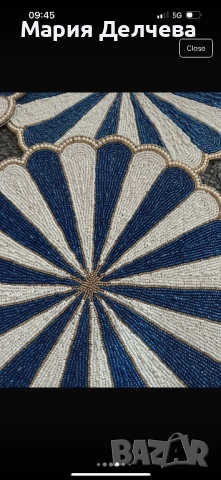 Супер елегантни подложки с мъниста! 4 Броя! , снимка 3 - Декорация за дома - 52261456