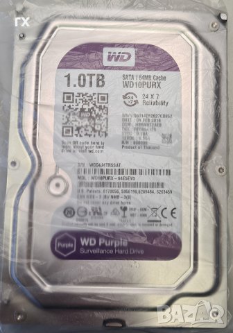1tb нов хард диск Toshiba / WD за DVR NVR HDD, снимка 3 - Твърди дискове - 42071092