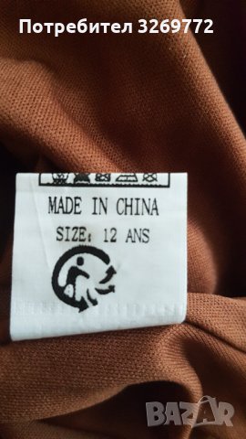 Детска рокля с паднала талия, 10-12 год., снимка 5 - Детски рокли и поли - 35258448