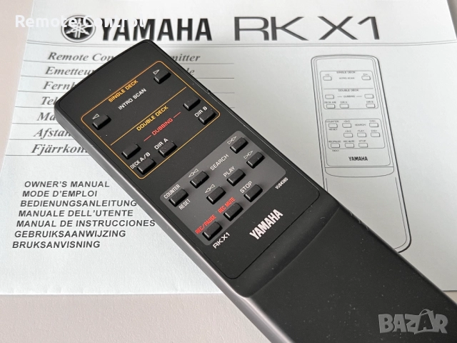 (поръчано) Дистанционно YAMAHA RK X1 VU64380 (CASSETTE DECK)