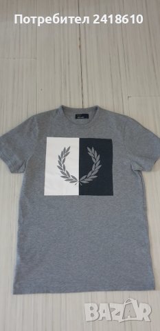 Fred Perry Cotton Mens Size S  ОРИГИНАЛ! Мъжка Тениска!, снимка 8 - Тениски - 50703881