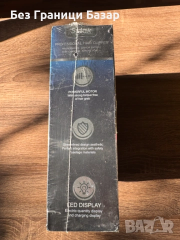Нова Професионална безжична машинка за коса подстригване с LED дисплей, снимка 3 - Машинки за подстригване - 53167248
