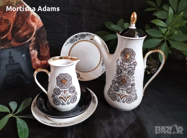 Съветски комплект- костен порцелан 