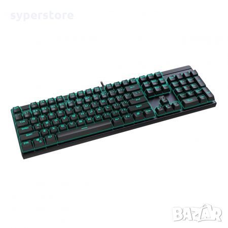 Клавиатура Геймърска USB T-DAGGER Escort T-TGK303 Механична с RGB подсветка Gaming Keyboard, снимка 2 - Клавиатури и мишки - 33471630