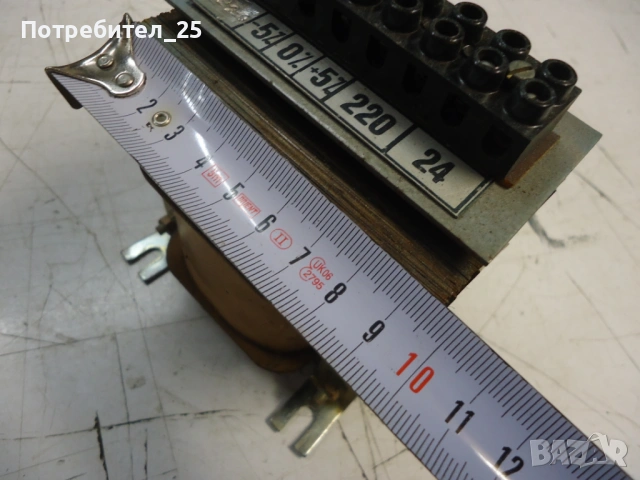 Траф 220V - 24V, снимка 4 - Резервни части за машини - 53449029