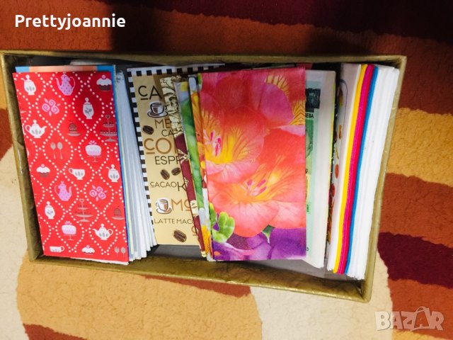 Разнообразни салфетки за декупаж, снимка 7 - Колекции - 26706301