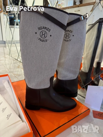 Hermes хермес дамски ботуши 38,39 