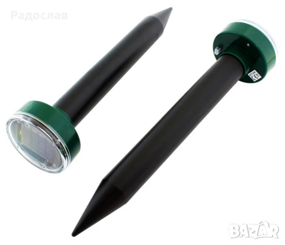 Соларен уред против къртици сляпо куче гризачи, мишки и плъхове, горски животни, снимка 1