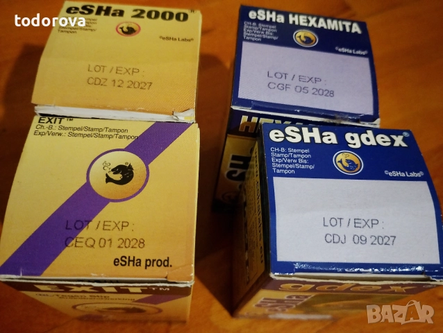 Сет препарати за аквариумни рибки esha, снимка 2 - Аквариуми - 52452122