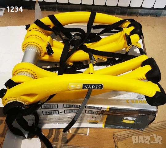 НОВА SARIS BONES 3 стойка багажник за велосипеди за автомобил, снимка 3 - Аксесоари и консумативи - 52893720