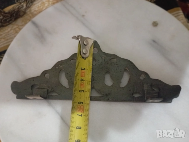 стара апликация,обков, снимка 3 - Антикварни и старинни предмети - 52390375