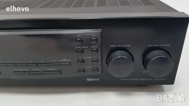 Ресивър Kenwood KR-A3080, снимка 3 - Ресийвъри, усилватели, смесителни пултове - 28141796
