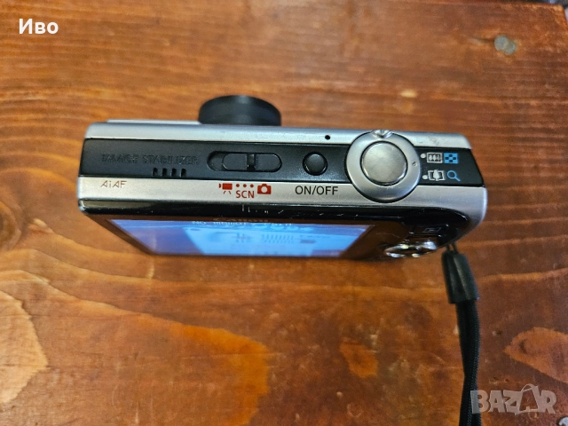 Цифров фотоапарат Canon SD870 IS Добър външен вид, работи добре. Лека забележка на екрана., снимка 14 - Фотоапарати - 52128389