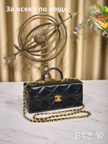 Chanel Дамска Чанта Тип Куфарче - Налични Различни Цветове Код SK225, снимка 8 - Чанти - 52593557