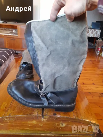 Стари мъжки ботуши #2, снимка 3 - Други ценни предмети - 48571521