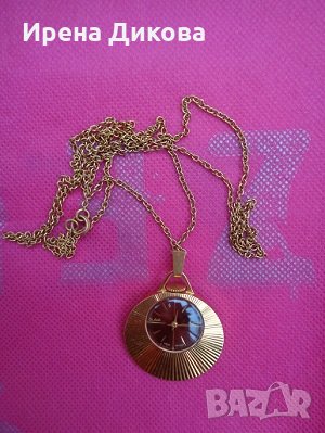 Дамски часовник колие SLAVA  17 jewels , снимка 2 - Дамски - 26567248