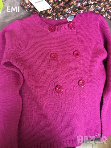 Жилетка за момиченце на 6-7 г, снимка 4 - Детски пуловери и жилетки - 33255492