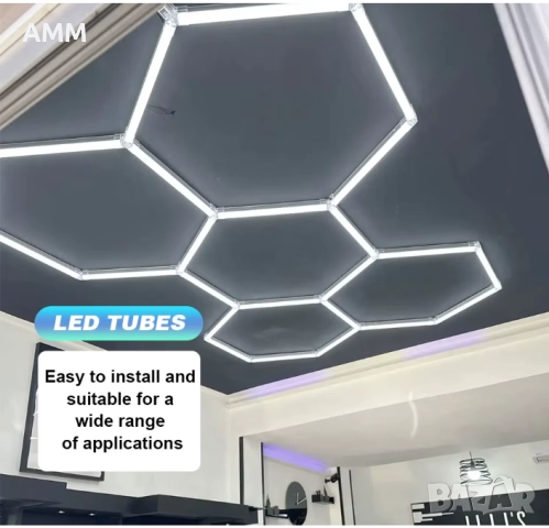 LED oсветление за сервизи, салони, фитнеси, Berber shop.