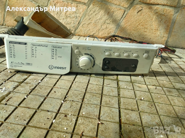 Части от пералня Индезит 