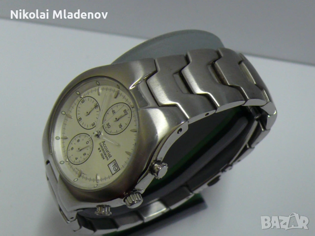 Accurist Chronograph Кварц Мъжки ръчен часовник, работещ, снимка 6 - Мъжки - 53277274