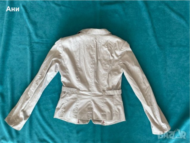 Сиво сако H&M 34 160/80A, снимка 9 - Сака - 43546009