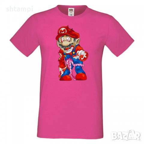 Мъжка тениска Mario Zombie 6 Игра,Изненада,Подарък,Празник,Повод, снимка 16 - Тениски - 37238142