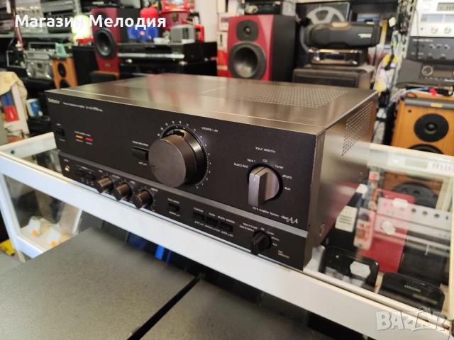 Уникален стерео усилвател Technics SU-V570 PXC cap. Две по 105 вата на 4 ома. В отлично техническо и, снимка 7 - Ресийвъри, усилватели, смесителни пултове - 51130359