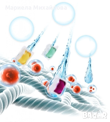 Комплект капсули 50 БР + 50 БР 3 В 1 - ПРОМОЦИЯ, снимка 4 - Перилни препарати и омекотители - 52199645