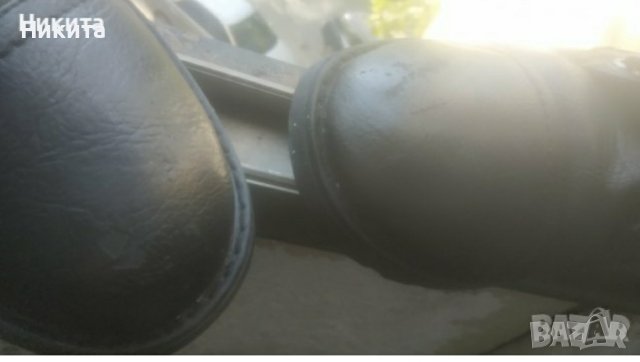 Нови кожени боти 45 номер-топла вата, снимка 6 - Мъжки боти - 39686826