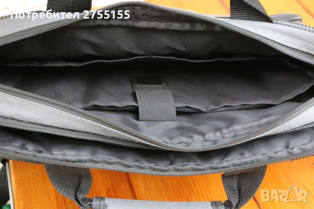 Чанта ASUS за лаптоп има вътре прегради и дълга дръжка., снимка 5 - Лаптоп аксесоари - 52173360