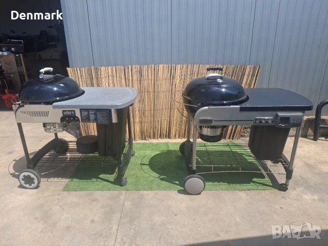 Барбекюта на дървени въглища Weber 