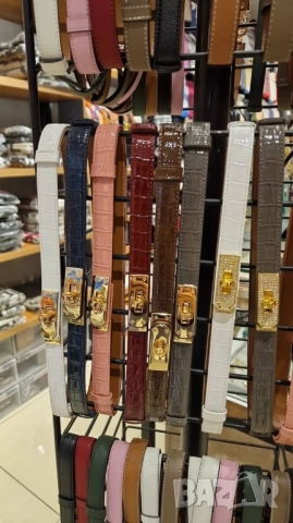 колани от естествена кожа в кутия hermes , снимка 6 - Колани - 51878819