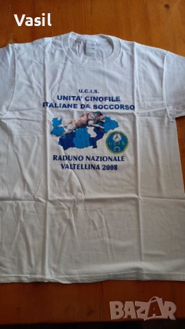 тениски памук от Италия, снимка 1 - Тениски - 40578278