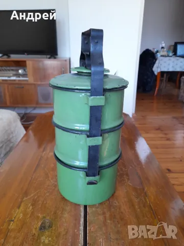 Стари емайлирани съдове за храна #2, снимка 2 - Други ценни предмети - 47333679