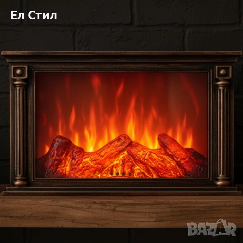 LED камина с ефект на тлеещи въглени – безопасна и стилна атмосфера у дома, снимка 3 - Декорация за дома - 53588883