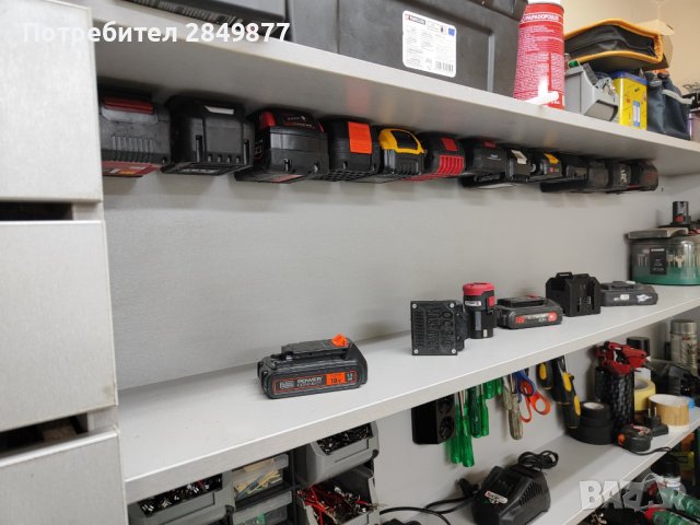 Стойки и поставки за батерии и инструменти, снимка 2 - Други машини и части - 43544504