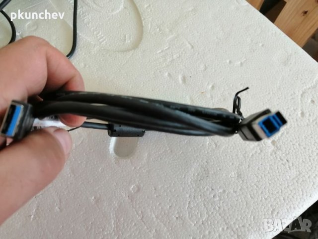 Кабел USB 3.0 A to B, снимка 2 - Кабели и адаптери - 27035577