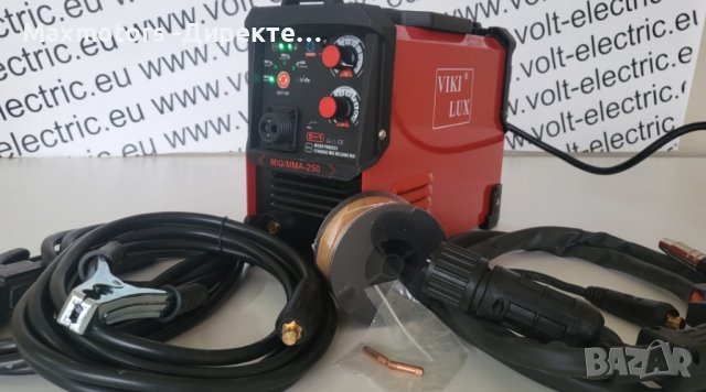 телоподаващо устройство VIKI LUX MIG/CO2-250 А серия SNY професионално инверторно, снимка 9 - Други инструменти - 39675751